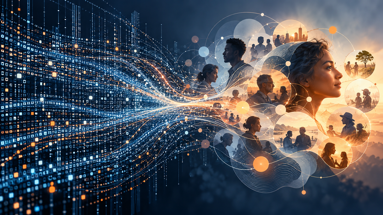 Big Data and Thick Data combining quantitative scale with human experience and context.